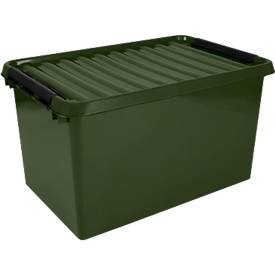 Sunware Aufbewahrungsbox Q-line 83500617 recyclt 62L grün (83500617)