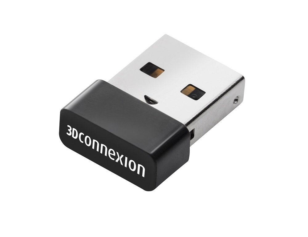 3Dconnexion Universal Receiver (USB-Receiver, 2,4 GHz-Wireless Technologie)
