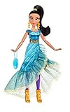Hasbro Disney Prinzessinnen E83985X0 Hasbro Disney Prinzessin Style Serie, Belle Modepuppe, mit glitzerndem gelben Kleid, Handtasche, Schuhen und Halskette, für Mädchen ab 6 Jahren
