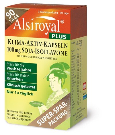 PLUS Klima-Aktiv-Kapseln - 100 mg Soja-Isoflavone (68 g)