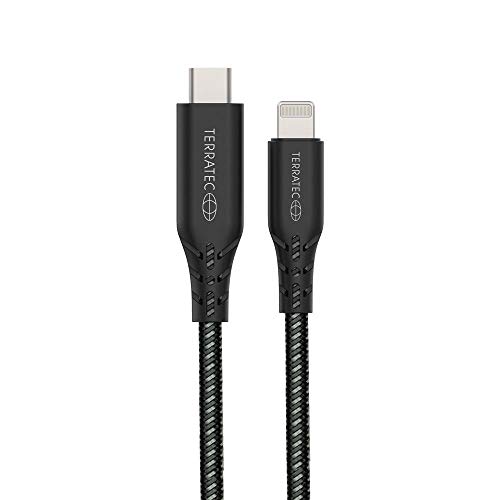 TERRATEC CHARGE CL2 - Lightning-Kabel - USB-C (M) bis Lightning (M) - 2 m - für Apple iPad/iPhone/iPod (Lightning)