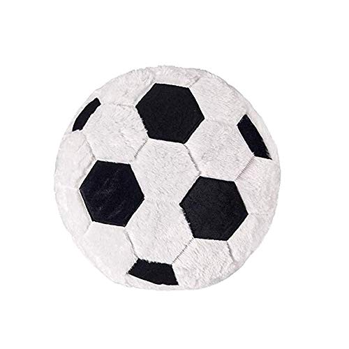 Soft-Fußball-Kissen bestes Geschenk für Fußball-Liebhaber - Fluffy Plüsch Ballkissen, Werfen weich Durable Sport Spielzeug-Geschenk für Kinder Raum-Dekoration