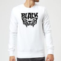 Black Panther Emblem Sweatshirt - Weiß - L - Weiß