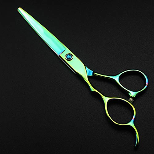 Linkshänder Friseur Scissor Haar Schere Haare Schneiden Schere Kit Haar Gerade Ausdünnung Schere Barber Salon Werkzeuge,FlatCut6Inch