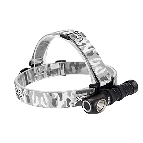 XTAR WARBOY H3 1000 Lumen LED wiederaufladbare Stirnlampen-Taschenlampe, IPX8 wasserabweisende Stirnlampen, Hochleistungs-Stirnlicht für den Außenbereich (H3)
