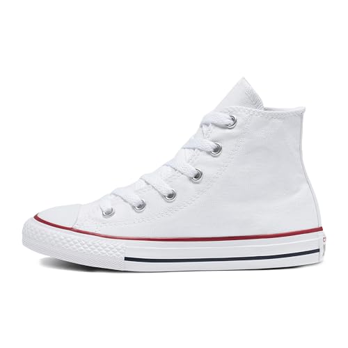 Converse Chuck Taylor All Star, Unisex-Kinder Hohe Sneakers, Weiß (Optical White), 33 EU