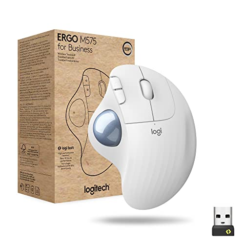 LOGITECH M575FBW - Maus (Mouse), Logi Bolt/Bluetooth, Trackball
