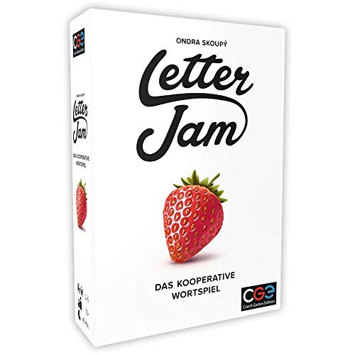 Letter Jam | Czech Games Edition | Deutsch | Kooperatives Wortspiel | Für 2-6 Personen | ab 10 Jahren
