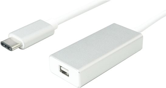 Value 12993225 USB 3.1 Typ C auf Mini DisplayPort,Display Adapter weiß