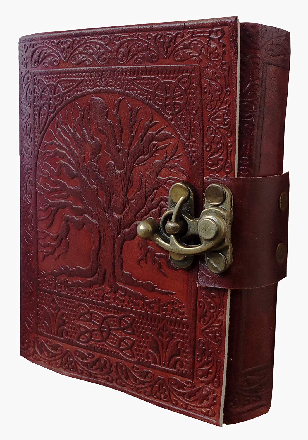 OVERDOSE Tree Journal Diary Notebook Handgemachtes Leder Journal Reisetagebuch Schreib journal Organizer planer Tagebuch Size 5x7 inches | 12x17 cm