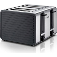 TAT7S45 Toaster Kompakt 4-Schlitz grau schwarz (TAT7S45)