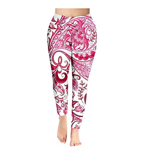 Damen Yoga Hosen Hohe Taille Gedruckt Gym Sport Leggings Laufen Workout Stretch Strumpfhosen Stretch Trainingshose Fitness Leggings 005-S