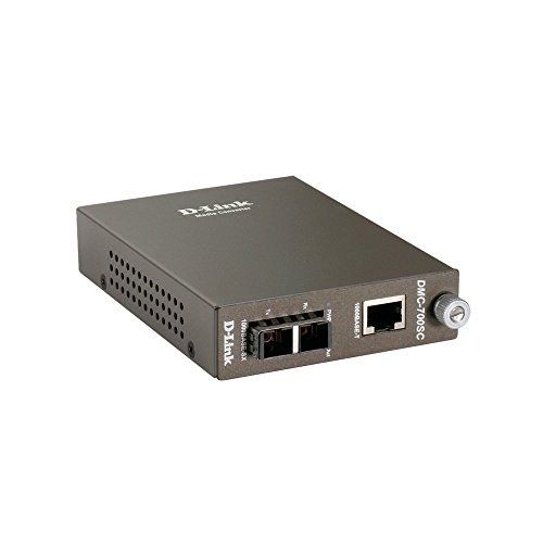 D-Link DMC-700SC/E 1000Mbit/s - Netzwerk Medienkonverter (1000 Mbit/s, Ethernet 1000Base-TX, Ethernet 1000Base-SX, Verkabelt, Status, Gigabit Ethernet, 1 x RJ-45 1 x SC)