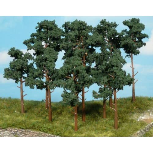 Heki 1413 Tannenbäume, 14 Stück, Höhe 16 cm, Mehrfarbig