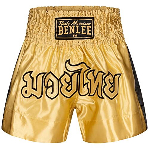 Benlee Herren Boxshorts Thai Goldy, Farbe:Gold/Black, Größe:XL