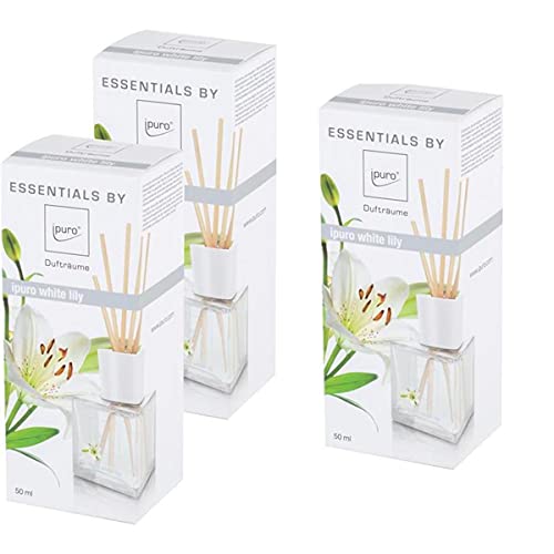 Essentials by Ipuro White lily 50ml Raumduft (3er Pack)