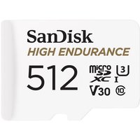 SanDisk microSDXC 512GB HE w/Adapter (SDSQQNR-512G-GN6IA)
