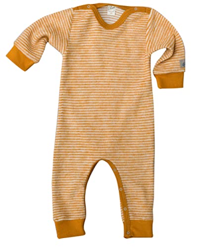 Lilano, Kinder/Baby Overall Ohne Fuß, 100% Wolle (kbT) (Curry Natur, 92)