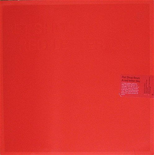 Pet Shop Boys - A Red Letter Day - Parlophone - 12RDJZ 6460