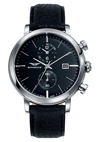 Sandoz -Armbanduhr Leder 81389-57
