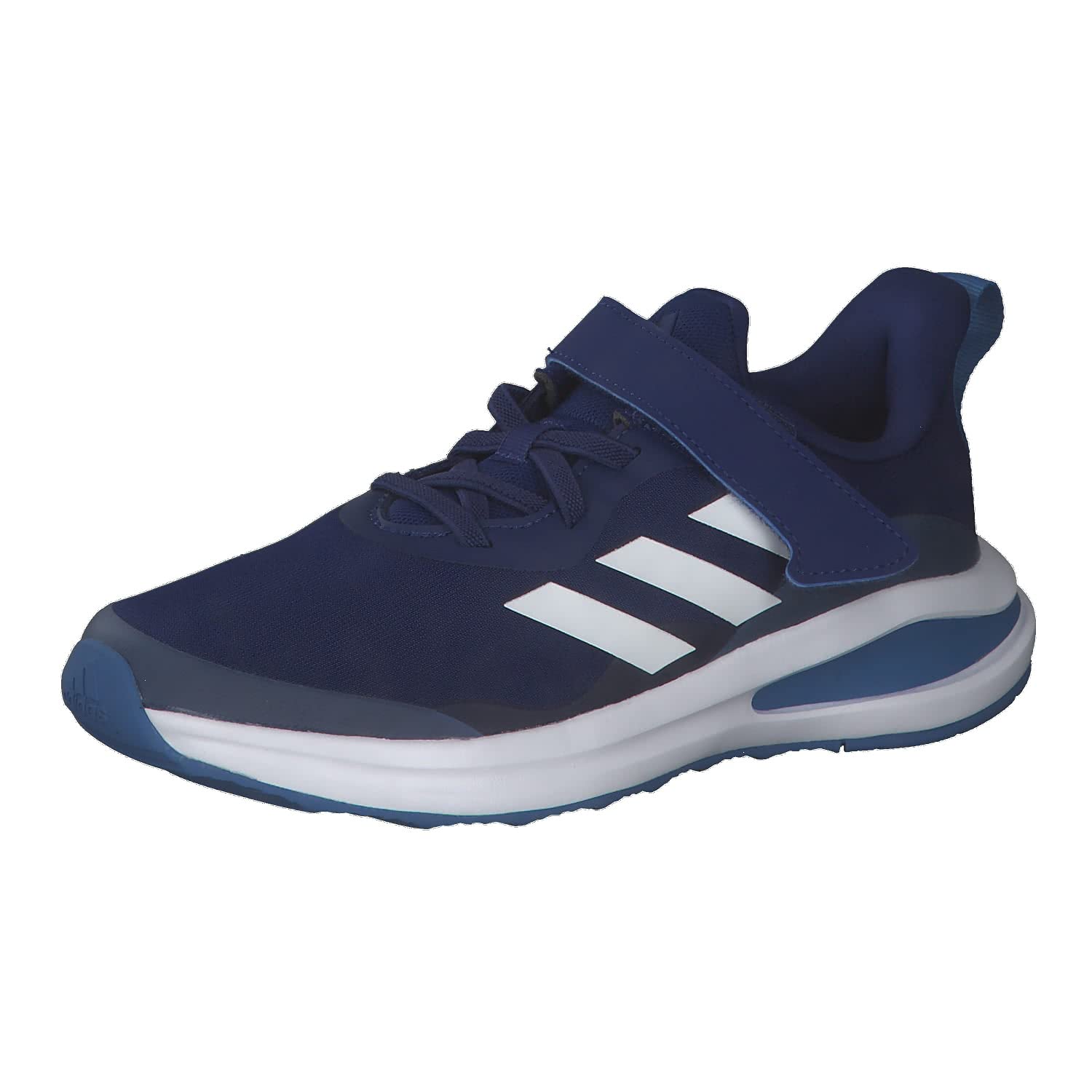 adidas Fortarun EL Running Shoe, Victory Blue FTWR White Focus Blue, 28 EU