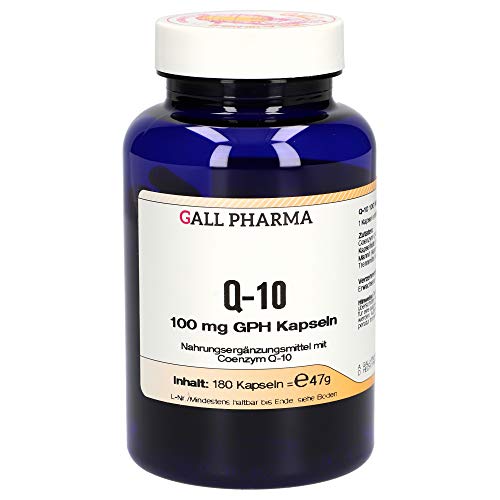 Gall Pharma Q-10 100 mg GPH Kapseln, 1er Pack (1 x 180 Stück)
