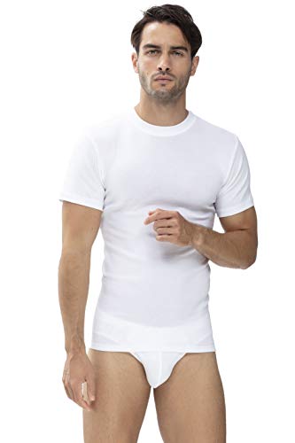 Mey Basics Serie Casual Cotton Herren Shirts 1/2 Arm Weiß 5