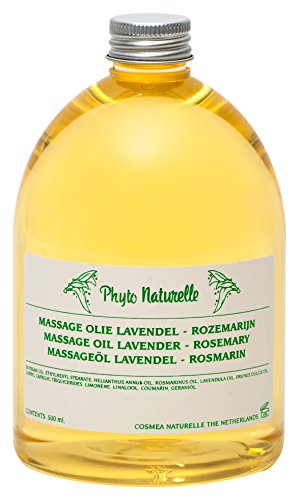 Phyto Naturelle Massageöl Lavendel-Rosmarin Mit Grünem Tee, 500 Ml
