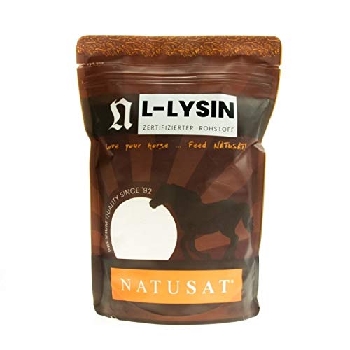 Natusat L-Lysin 1000 g - Aminosäure zum Aufbau von Muskulatur