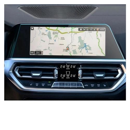 LENTLY Displayschutzfolie Für G20 Für G21 Serie 3 2020 2021 Auto Radio GPS Navigation Gehärtetem Glas Screen Protector Anti-scratch Gehärtes Glas Schutzfolie (Size : B)