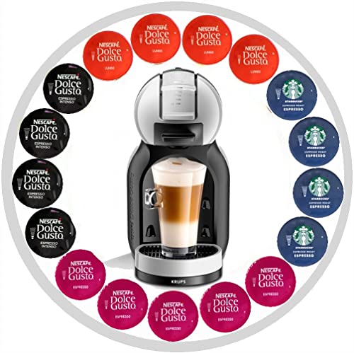 Krups Dolce Gusto Mini ME YY3888FD Grau – Kaffeemaschine für Espresso und andere Kaffeegetränke