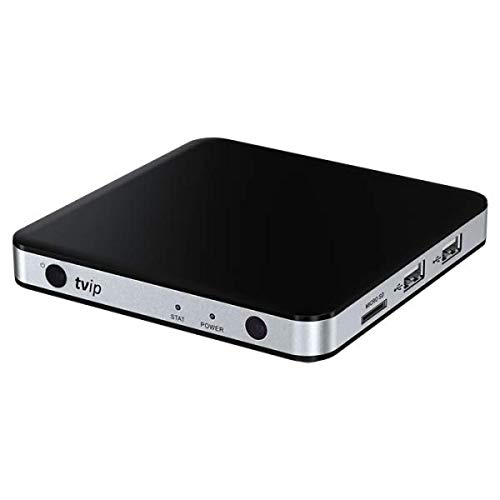 TVIP S-Box v.600 IPTV 4K HEVC HD Multimedia Stalker Streamer