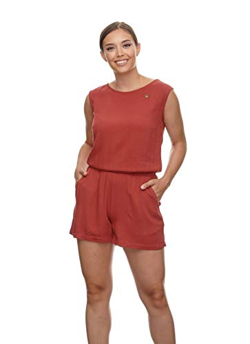 Ragwear W Zella Rot, Damen Jumpsuits, Größe XS - Farbe Henna