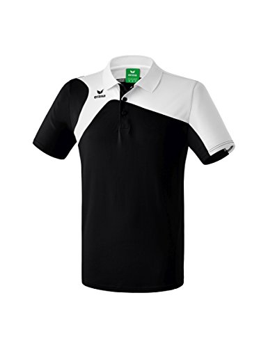 Erima Kinder Poloshirt Club 1900 2.0 Schwarz/Weiß 164