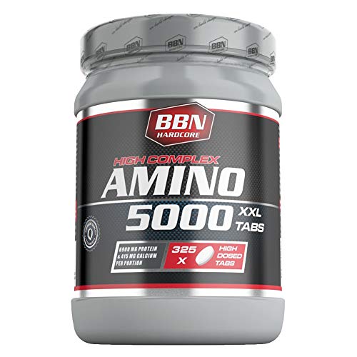 BBN Hardcore Amino 5000 Tabs, 1er Pack (1 x 682,5 g)
