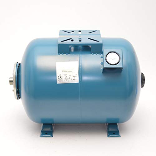 Druckkessel Ausdehnungsgefäß 50 L mit Luftdruckmanometer für Hauswasserwerk