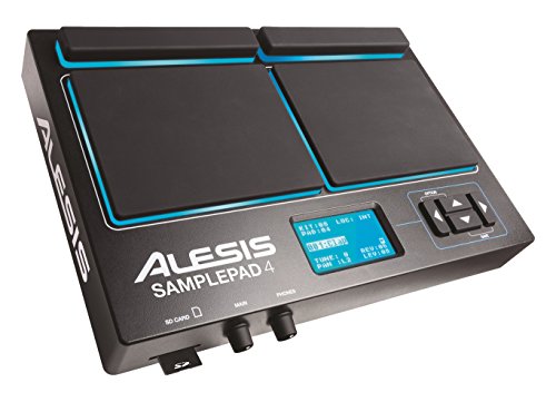 Alesis Sample Pad 4 - Kompaktes 4-Pad Percussion- und Sample-Triggering-Instrument