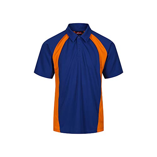 Trutex EPB-RYA-3/4 AKOA Standard Fit Polo, Königliche/Bernstein, 3/4 Größe