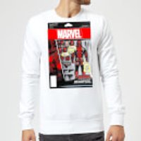 Marvel Deadpool Action Figure Pullover - Weiß - L - Weiß