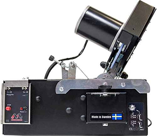 Yerd Profi Kettenschärfgerät Robo-Jolly RJ12 von Tecomec, für 12V Bordnetz, halb-automatischer Kettenschärfer für Sägeketten von Motosägen und Forstmaschinen, Profi-Qualität Made in Sweden