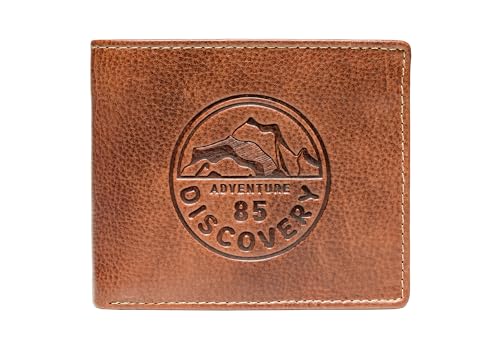 Discovery Horizontale Geldbörse, Kollektion Montana, Braun, 11 x 9 x 2 cm, braun