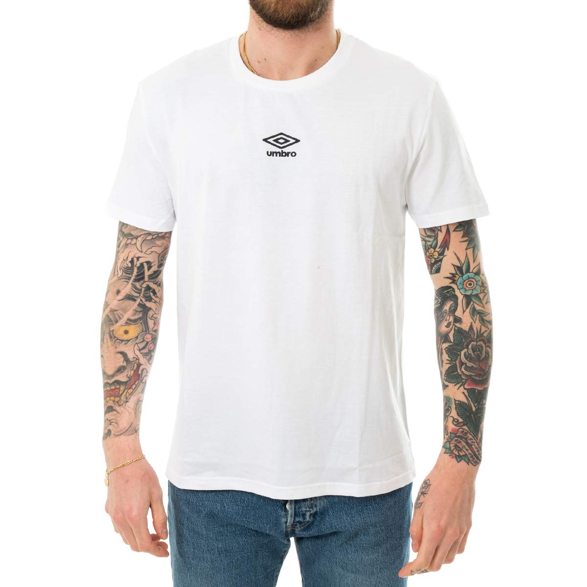 Umbro T-Shirt Uomo SS Jersey RAP00120B.WHI