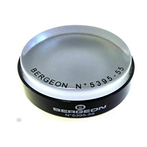 Bergeon 5395-55 Uhrengehäuse, weiches Gel, 55 mm, transparent