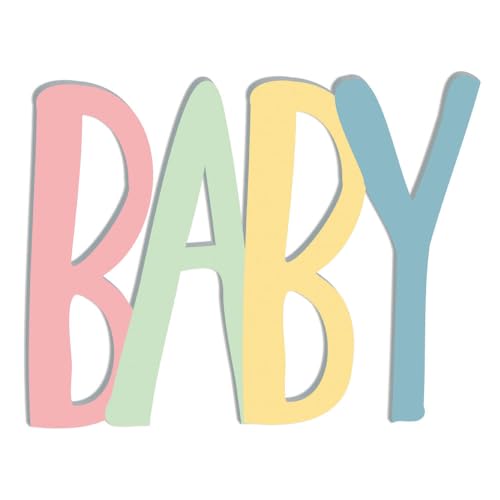 Hängende Dekoration für Kinder Baby, Holz-Schriftzug für Kinderzimmer Baby Baby Dekoration Holz Baby Design Declea