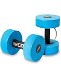 Beco Aqua Hantel Größe S | M | L Aqua Fitnessgerät Wassersport aus PE-Schaum, Large, C) Blau - Größe L
