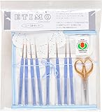 ETIMO tulip pattern with lace needle set premium gold TLG-001 (japan import)