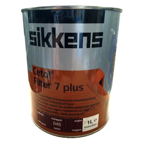Sikkens Filter 7 Plus - "Long Life" Dickschichtlasur für außen 500ml Eiche Dunkel 009"