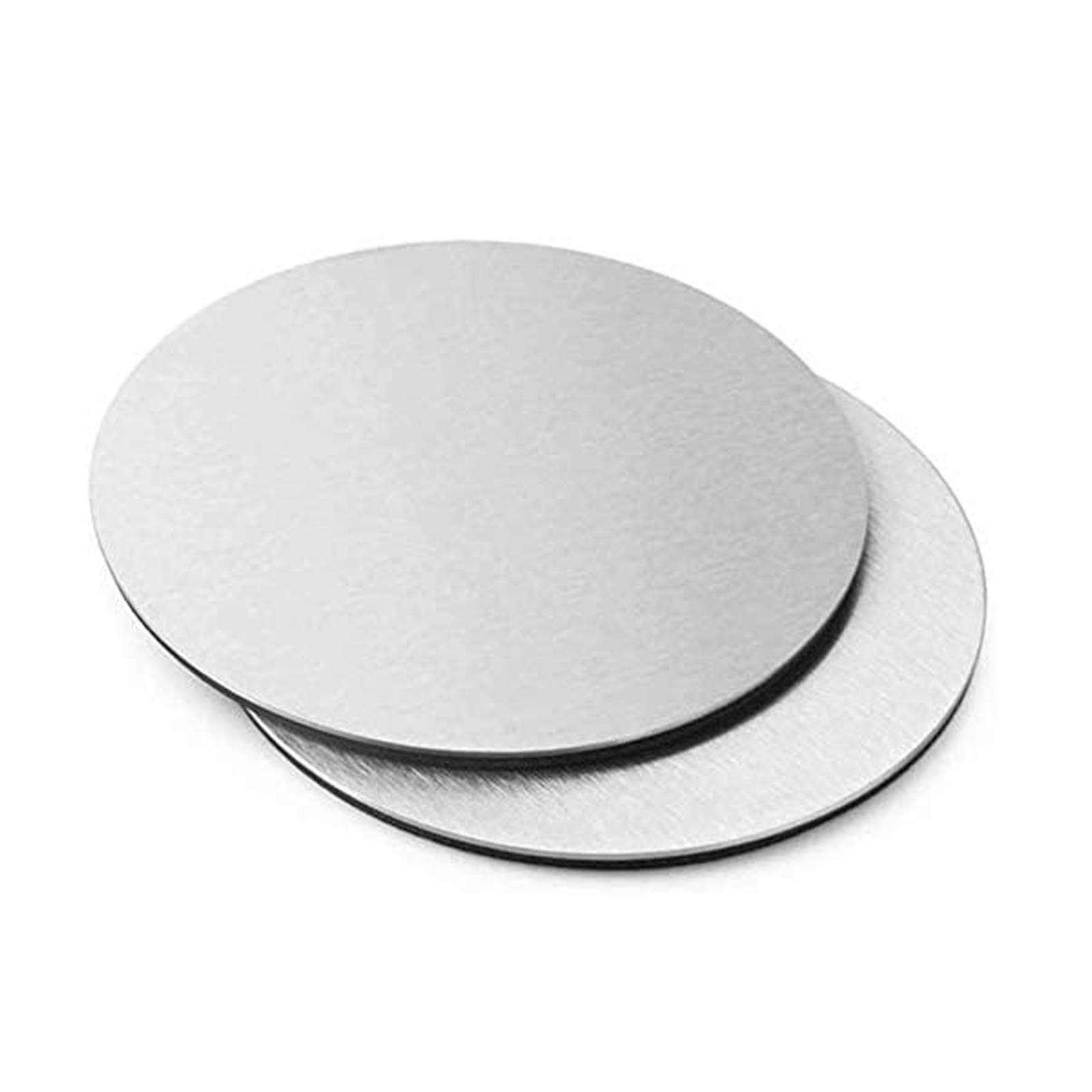 IQQI 2 Stück Rundes Edelstahlblech, Für Die Metallbearbeitung DIY (Dicke 0,5 mm Durchmesser 250/300 mm),Diameter 300mm