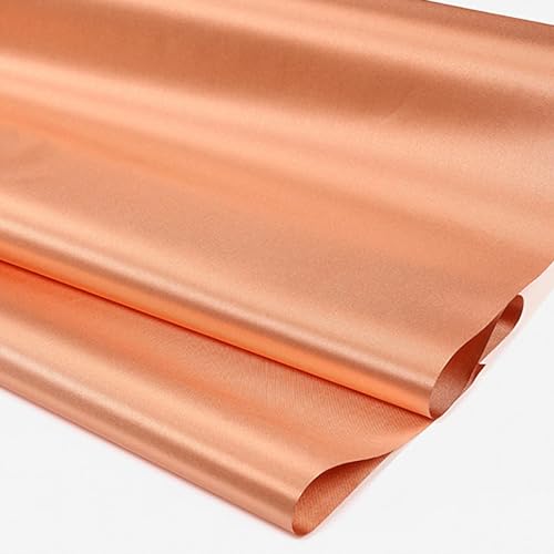 Faraday Stoff Emf Abschirmung Schutz Stoff RFID Elektrosmog Abschirmung Fabric EMI RFID Elektrosmog Abschirmung Strahlenschutz Mikrowellen-Kartenbeutel-Elektronische Produkte,gold-2m