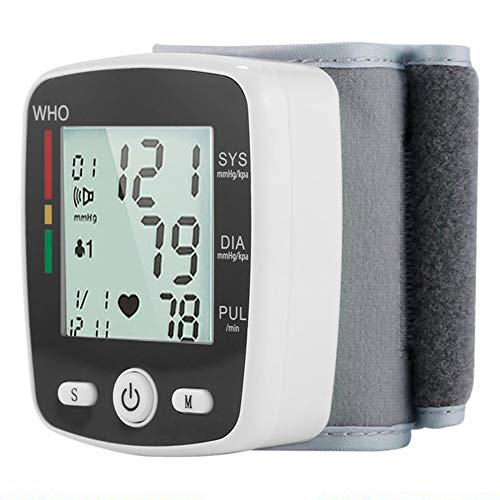 1pc Handgelenk-blutdruckmessgerät, Elektro Automatischen Blutdruckmessmaschinen Für Den Heimgebrauch, Lcd Display, Beweglichen Blutdruck-test-messinstrument